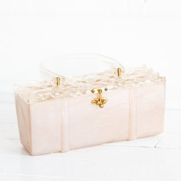 Handbags - Vintage acrylic handbag